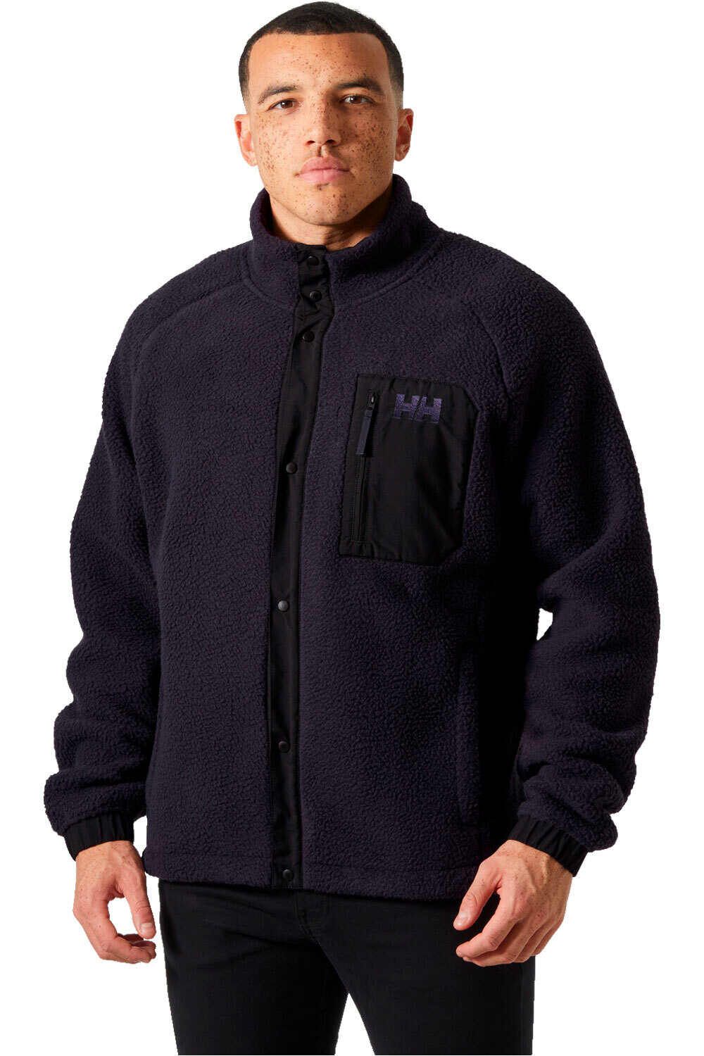 Helly Hansen forro polar hombre PANORAMA PILE SNAP vista frontal
