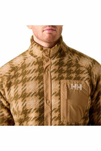 Helly Hansen forro polar hombre PANORAMA PRINTED PILE SNAP vista detalle