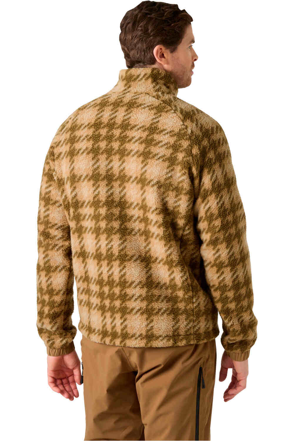 Helly Hansen forro polar hombre PANORAMA PRINTED PILE SNAP vista trasera