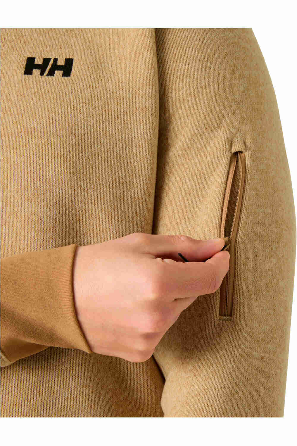 Helly Hansen forro polar hombre VARDE CREWNECK vista detalle