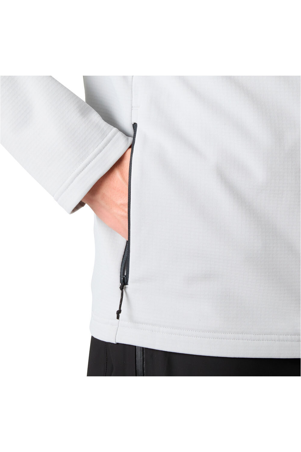 Helly Hansen forro polar hombre VERSALITE HOODED FLEECE JACKET vista detalle
