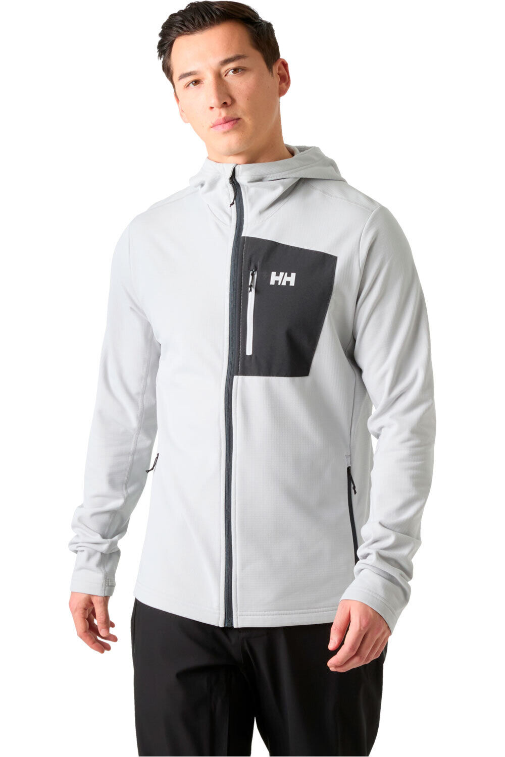 Helly Hansen forro polar hombre VERSALITE HOODED FLEECE JACKET vista frontal