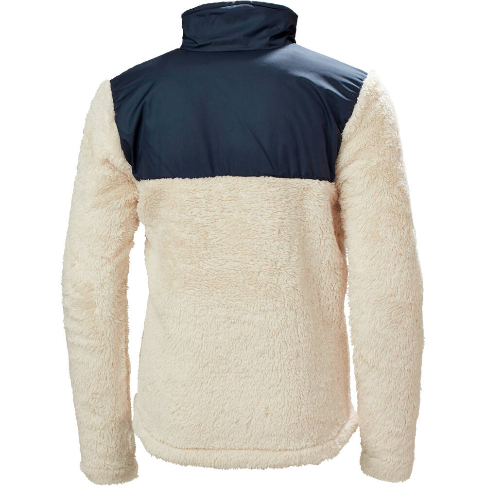 Helly Hansen forro polar niño JR CHAMP 1/2 ZIP MIDLAYER vista trasera