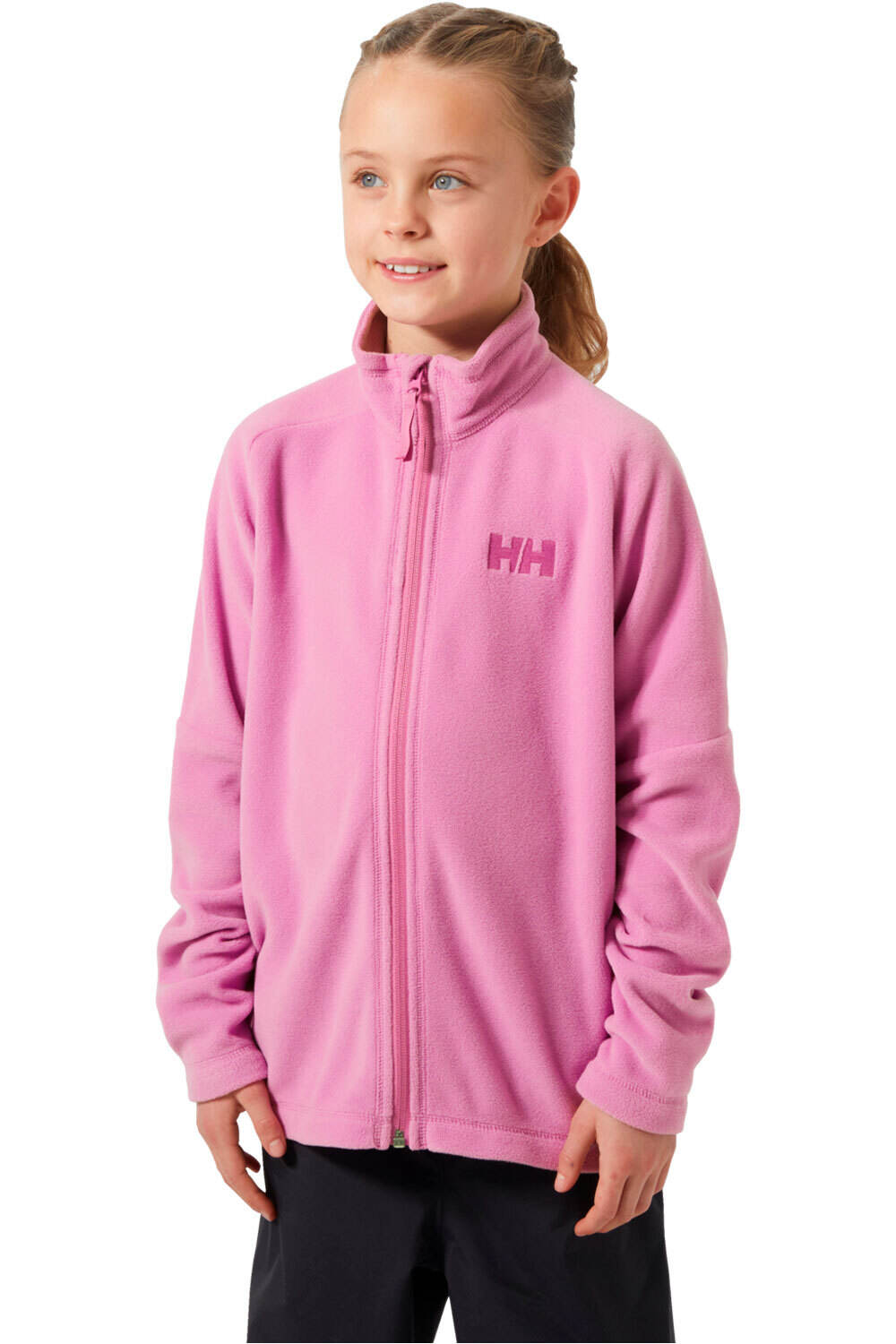 Helly Hansen forro polar niño JR DAYBREAKER 2.0 JACKET vista frontal