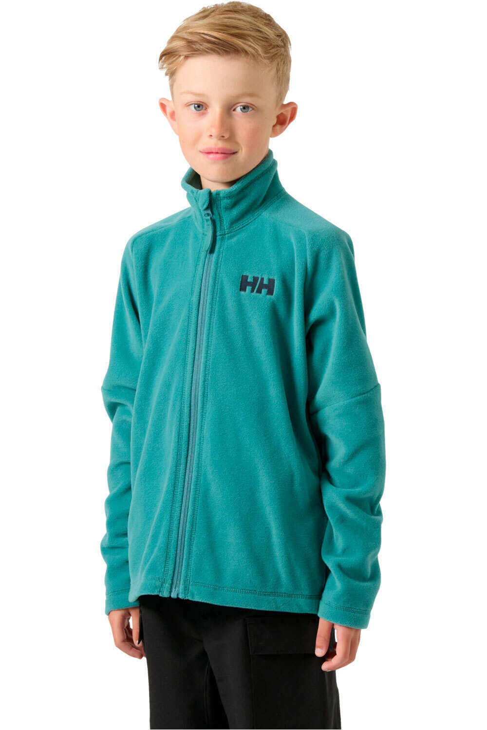 Helly Hansen forro polar niño JR DAYBREAKER 2.0 JACKET vista frontal