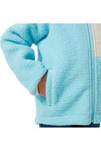 Helly Hansen forro polar niño K CHAMP PILE JACKET 2.0 vista detalle