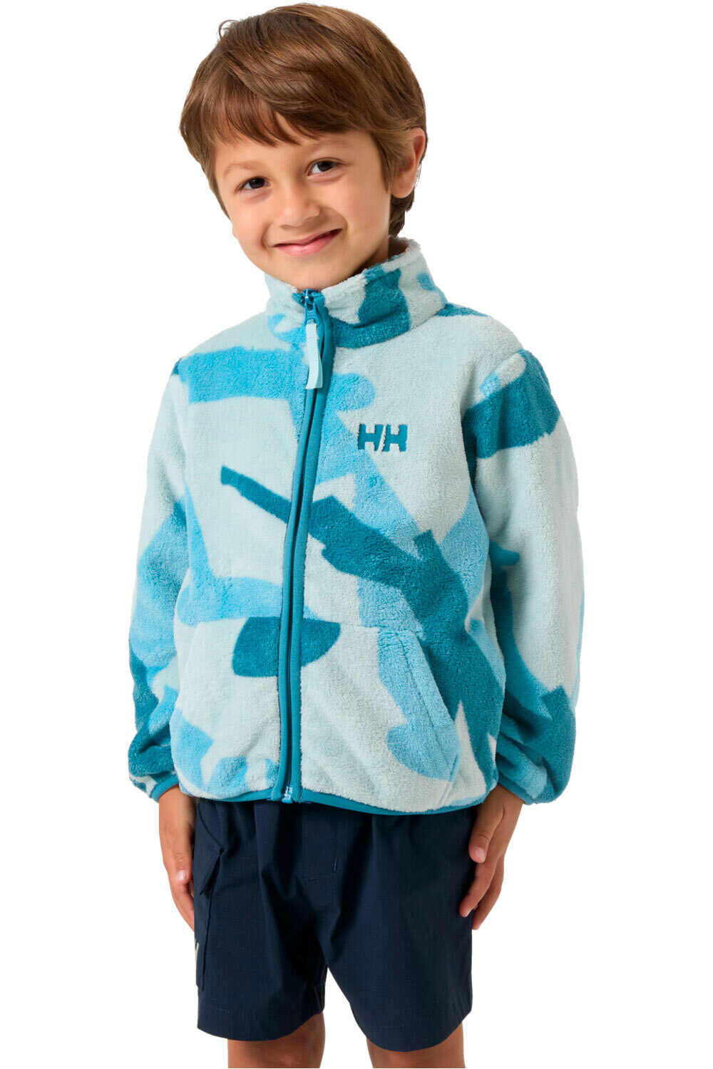 Helly Hansen forro polar niño K CHILL FLEECE JACKET vista frontal