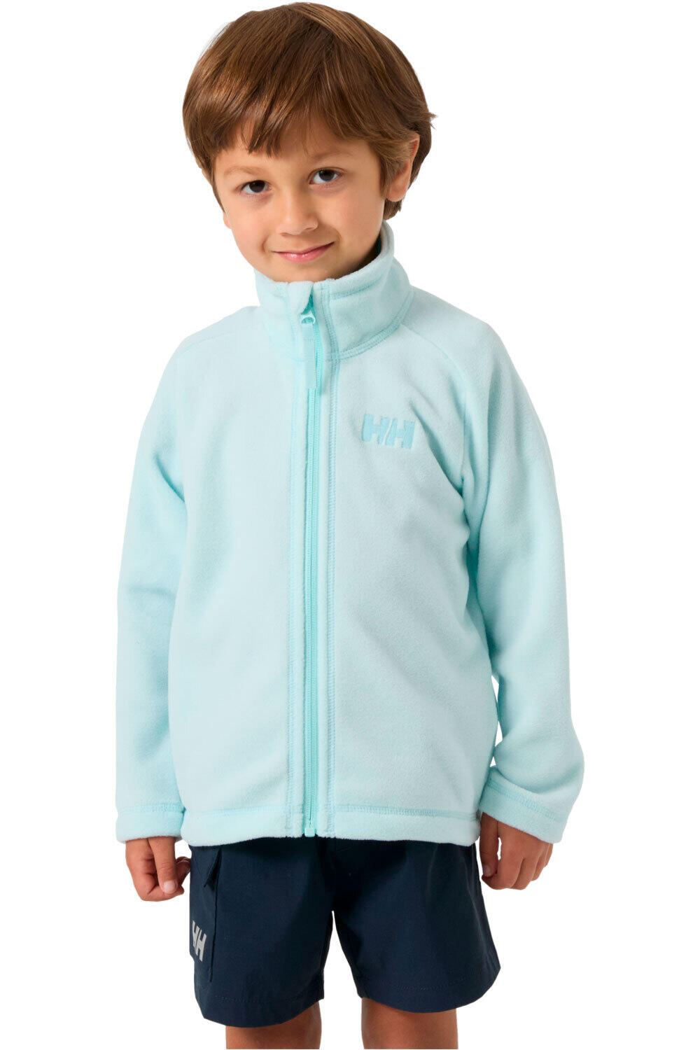 Helly Hansen forro polar niño K DAYBREAKER 2.0 JACKET vista frontal