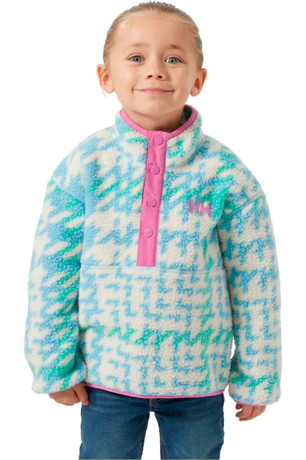 Helly Hansen forro polar niño K FROSTY PILE SWEATER vista frontal