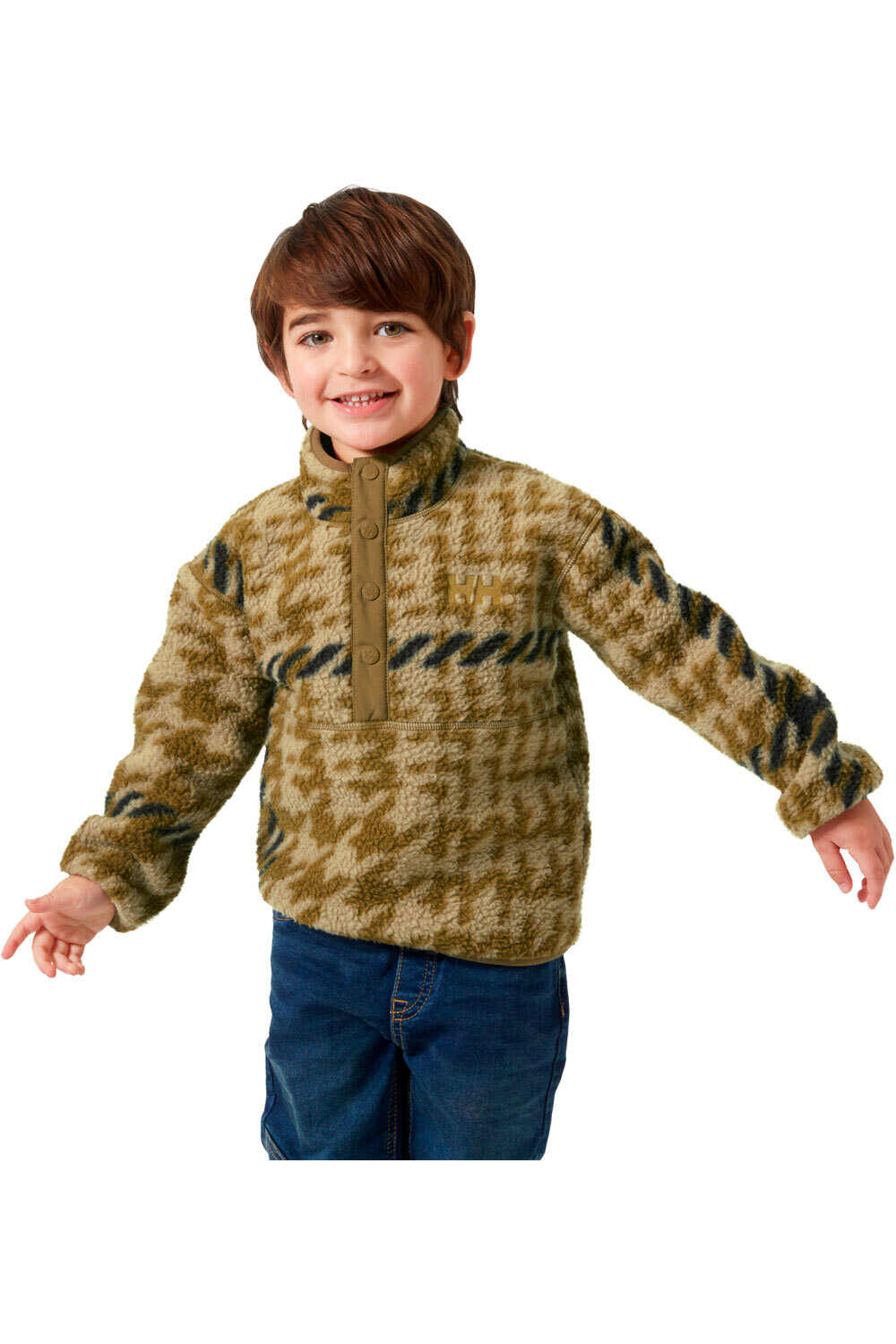 Helly Hansen forro polar niño K FROSTY PILE SWEATER vista frontal