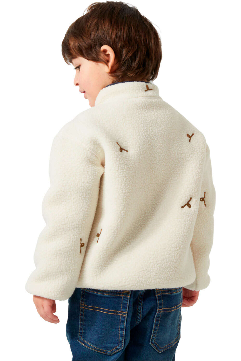 Helly Hansen forro polar niño K FROSTY PILE SWEATER vista trasera