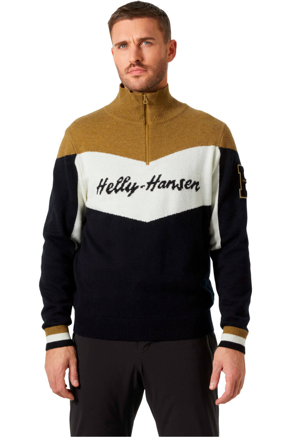 Helly Hansen jersey esquí hombre APRES KNITTED SWEATER vista frontal
