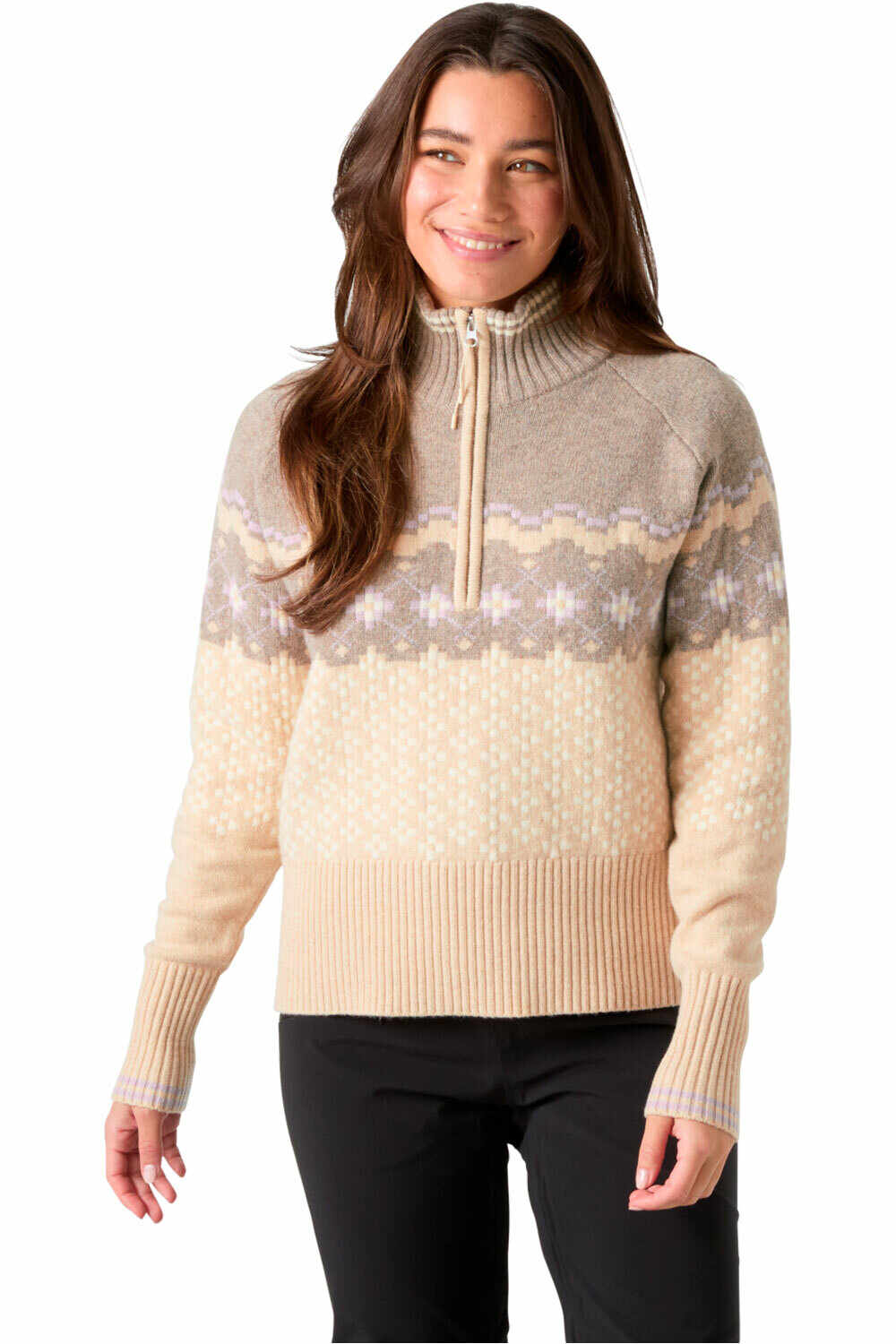 Helly Hansen jersey esquí mujer W APR?S KNIT SWEATER vista frontal