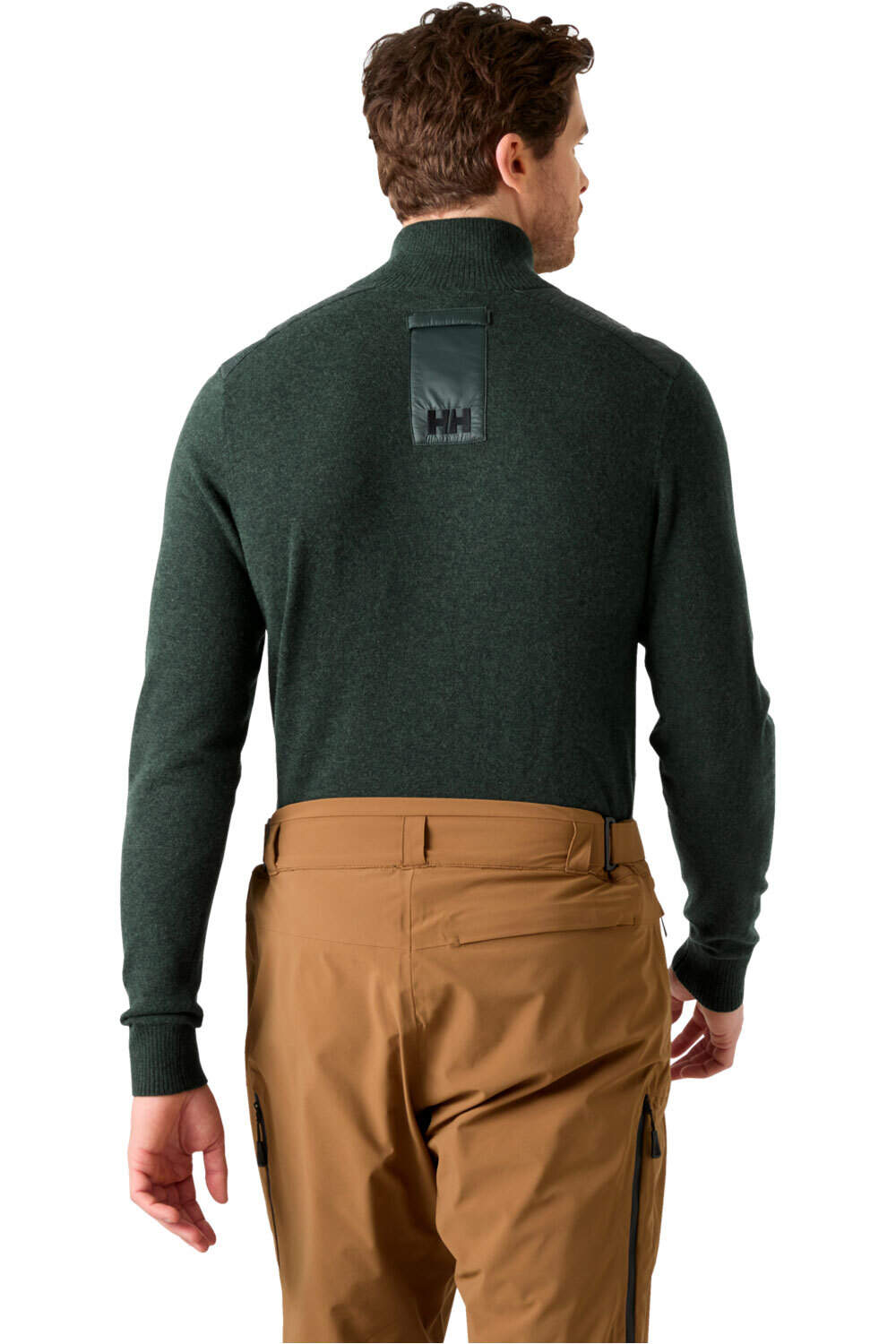Helly Hansen jersey hombre AFTON KNITTED 1/2 ZIP vista trasera