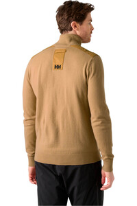 Helly Hansen jersey hombre AFTON KNITTED 1/2 ZIP vista trasera