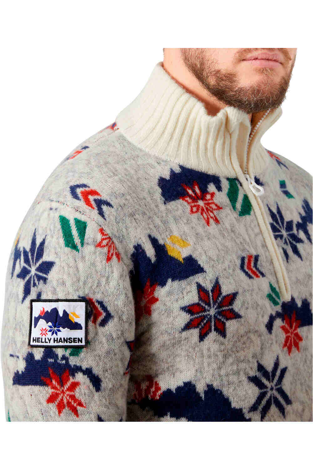 Helly Hansen jersey hombre ARCTIC ICELANDER 1/2 ZIP vista detalle