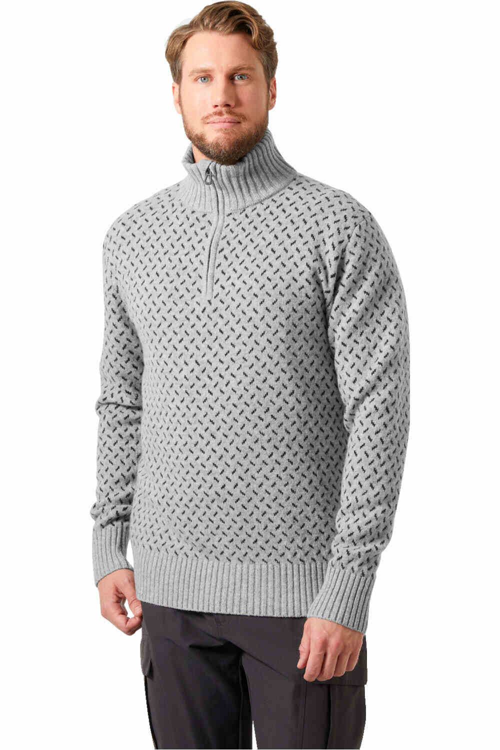 Helly Hansen jersey hombre ARCTIC ICELANDER 1/2 ZIP vista frontal