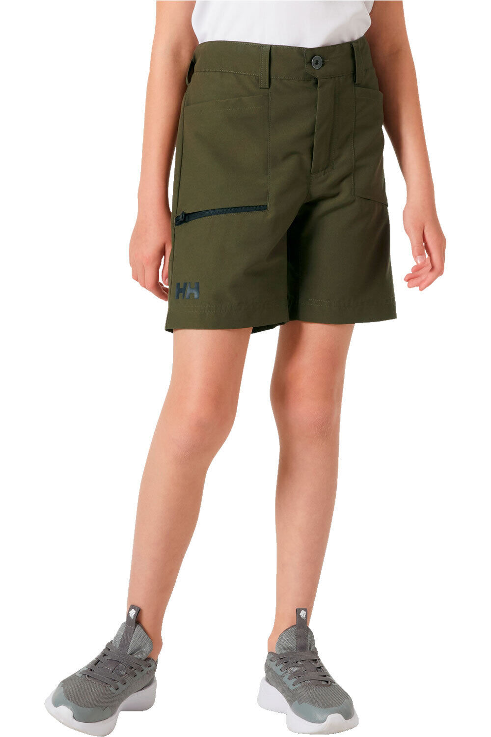 Helly Hansen pantalón corto montaña niño JR VIDDA SHORTS vista frontal
