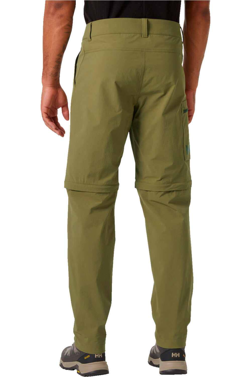Helly Hansen pantalón impermeable hombre BRONO SOFTSHELL ZIP OFF PANT vista trasera