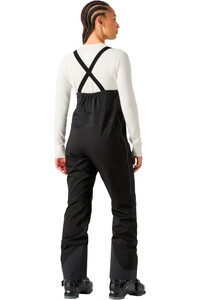 Helly Hansen pantalón impermeable mujer W VERGLAS BC BIB SHELL PANT vista trasera