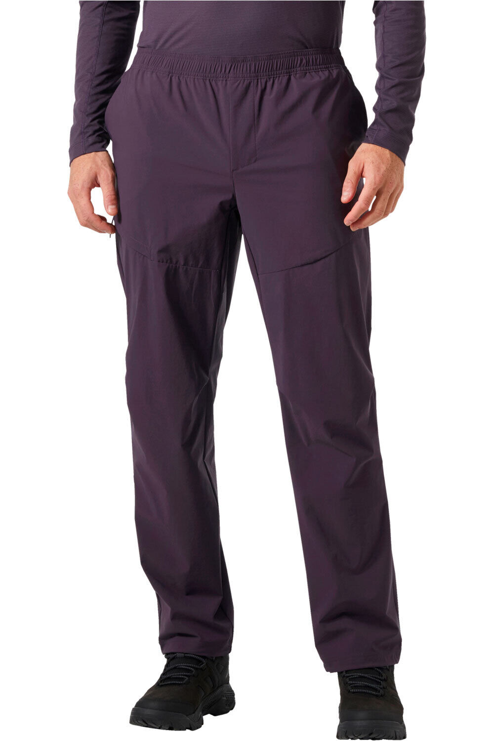 Helly Hansen pantalón montaña hombre AWE RELAXED SOFTSHELL PANT vista frontal