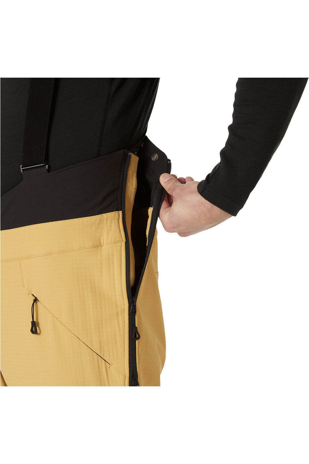 Helly Hansen pantalón montaña hombre ODIN BC SOFTSHELL BIB PANT vista detalle