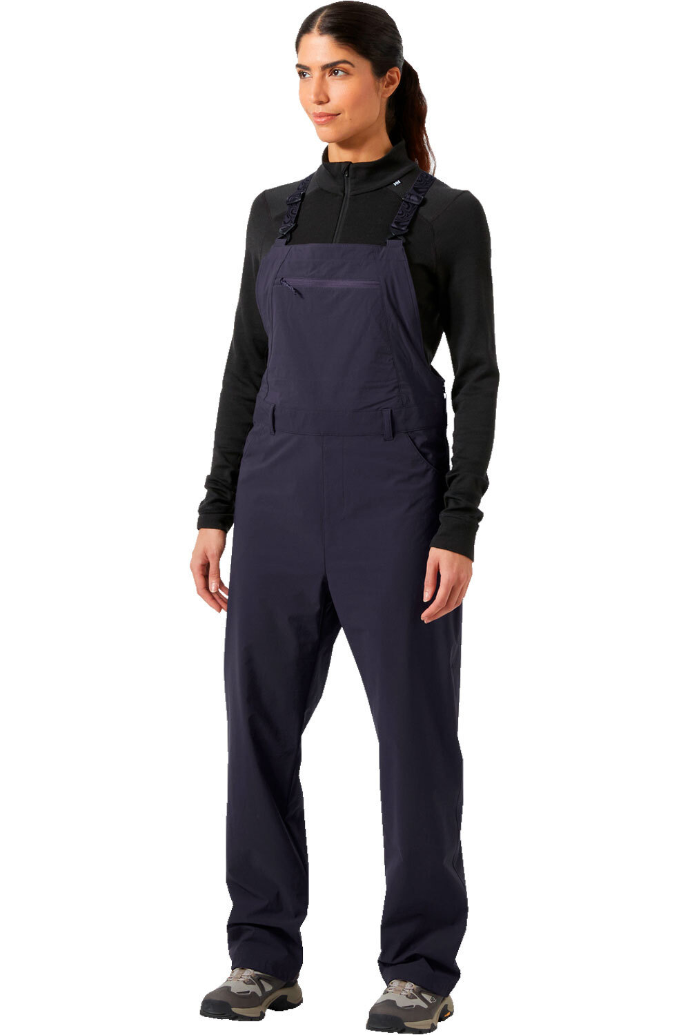 Helly Hansen pantalón montaña mujer W AWE SOFTSHELL  OVERALLS vista frontal