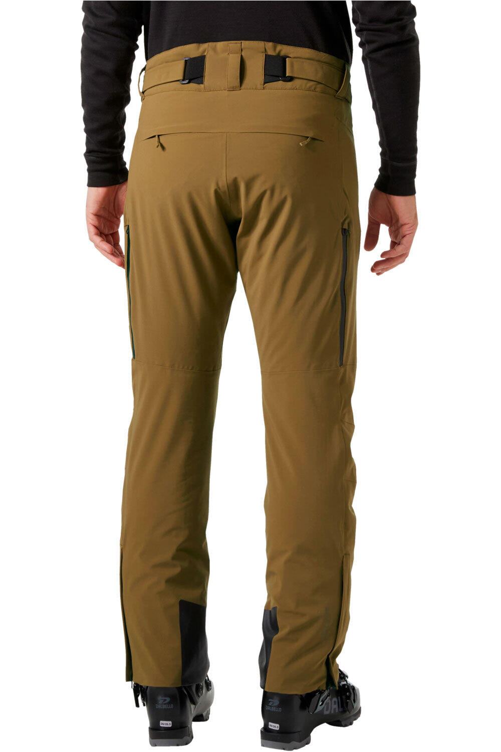 Helly Hansen pantalones esquí hombre ALPHA LIFALOFT PANT vista trasera