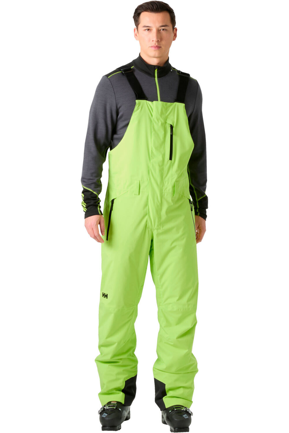 Helly Hansen pantalones esquí hombre LEGENDARY INSULATED BIB PANT vista frontal