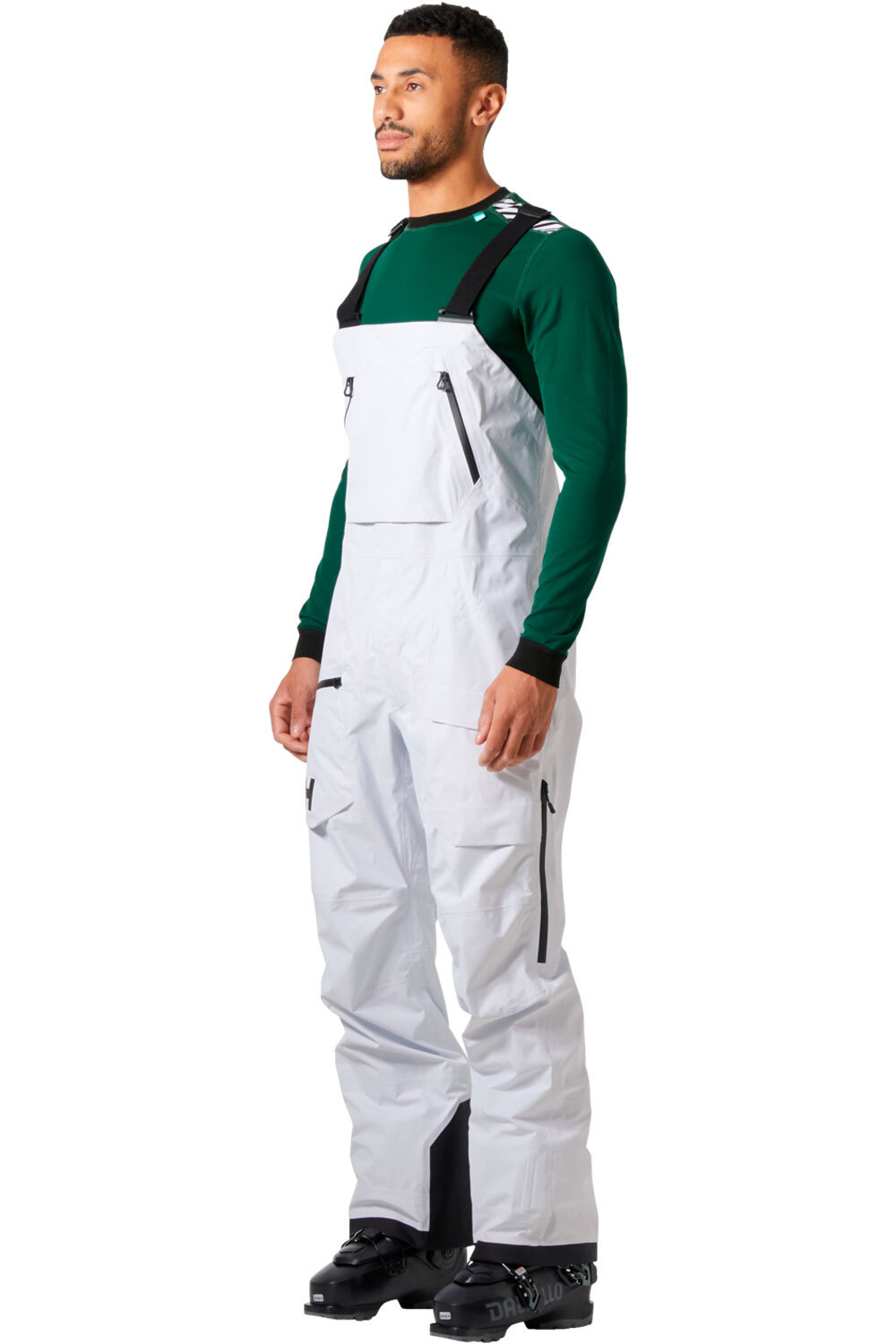 Helly Hansen pantalones esquí hombre RIDGE INFINITY SHELL BIB vista frontal