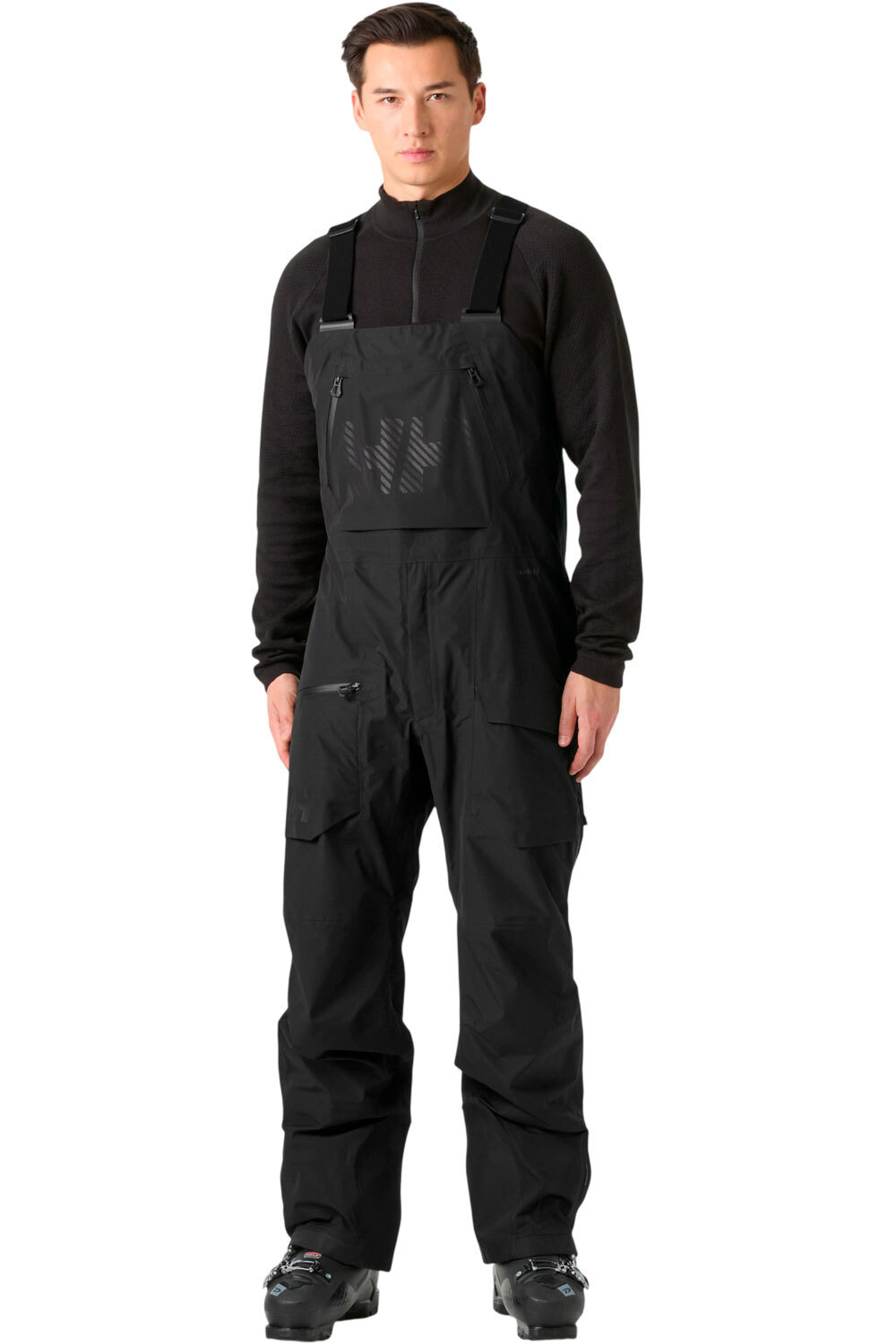 Helly Hansen pantalones esquí hombre RIDGE INFINITY SHELL BIB vista frontal