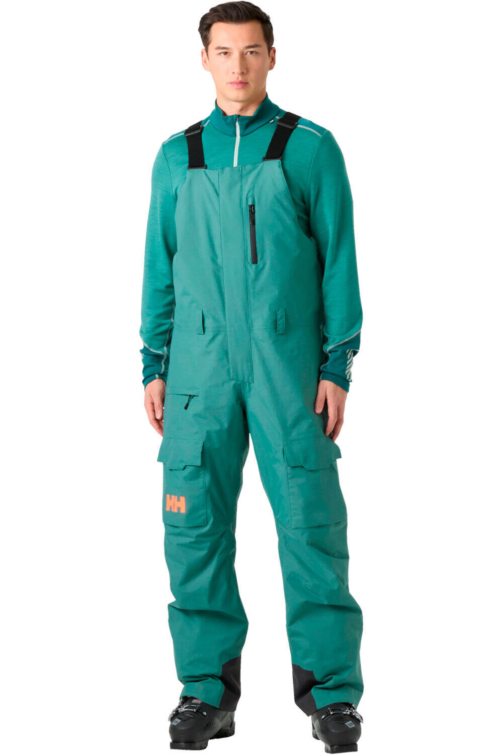 Helly Hansen pantalones esquí hombre SOGN BIB CARGO PANT vista frontal