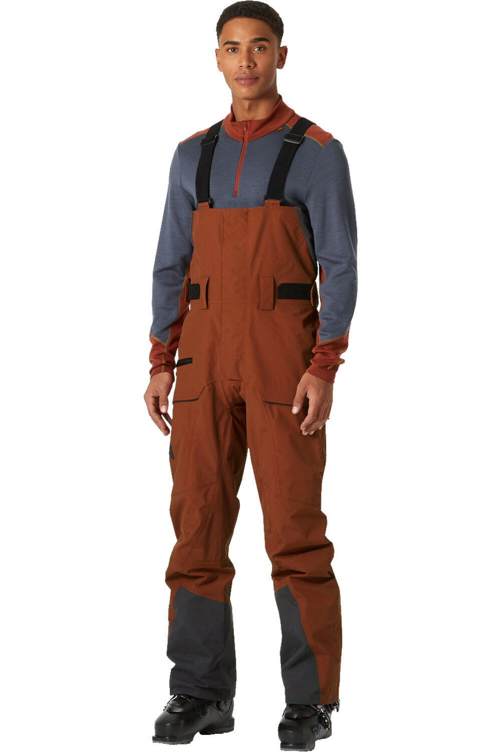Helly Hansen pantalones esquí hombre SOGN BIB SHELL PANT vista frontal