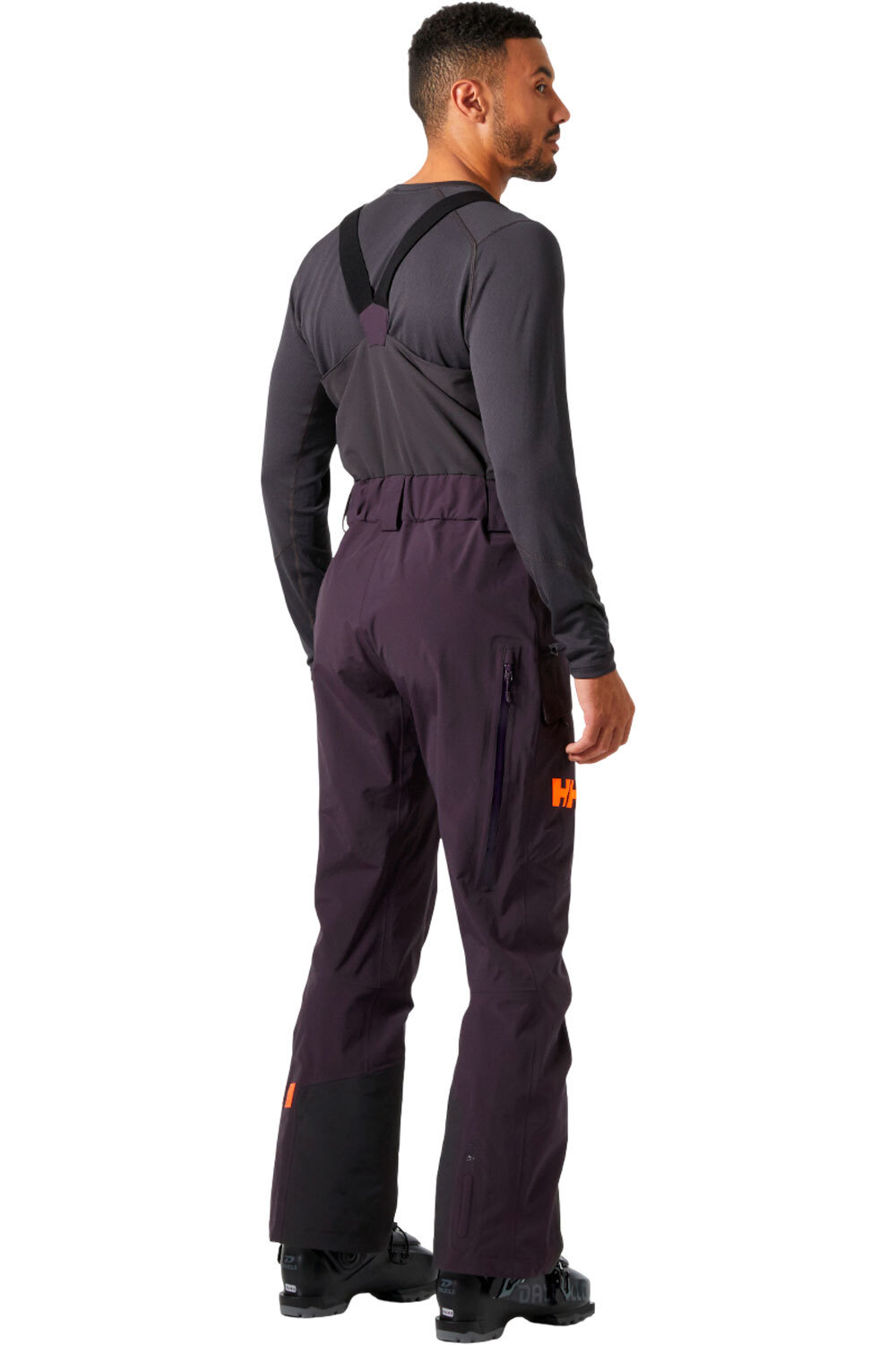 Helly Hansen pantalones esquí hombre SOGN BIB SHELL PANT vista trasera