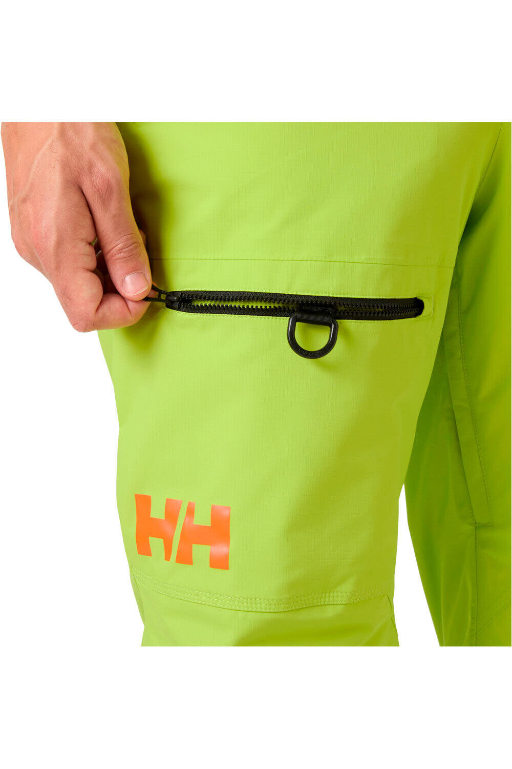 Helly Hansen pantalones esquí hombre SOGN CARGO PANT LUMINOUS GREEN 04
