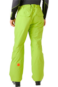 Helly Hansen pantalones esquí hombre SOGN CARGO PANT LUMINOUS GREEN vista trasera