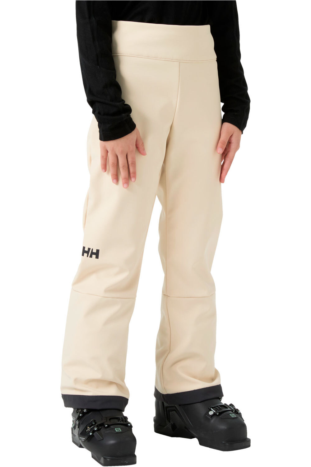Helly Hansen pantalones esquí infantil JR GIRL NORA SOFTSHELL PANT vista frontal