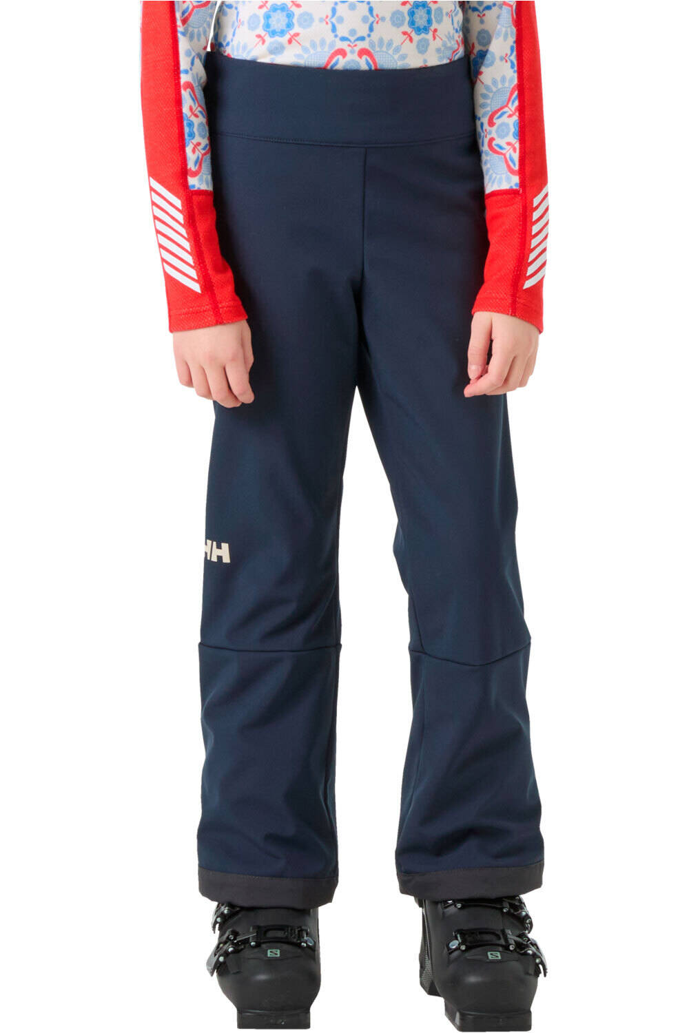 Helly Hansen pantalones esquí infantil JR GIRL NORA SOFTSHELL PANT vista frontal