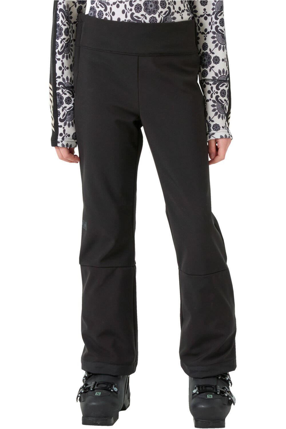 Helly Hansen pantalones esquí infantil JR GIRL NORA SOFTSHELL PANT vista frontal