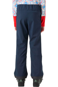 Helly Hansen pantalones esquí infantil JR GIRL NORA SOFTSHELL PANT vista trasera