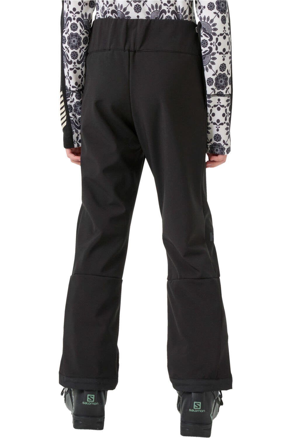 Helly Hansen pantalones esquí infantil JR GIRL NORA SOFTSHELL PANT vista trasera