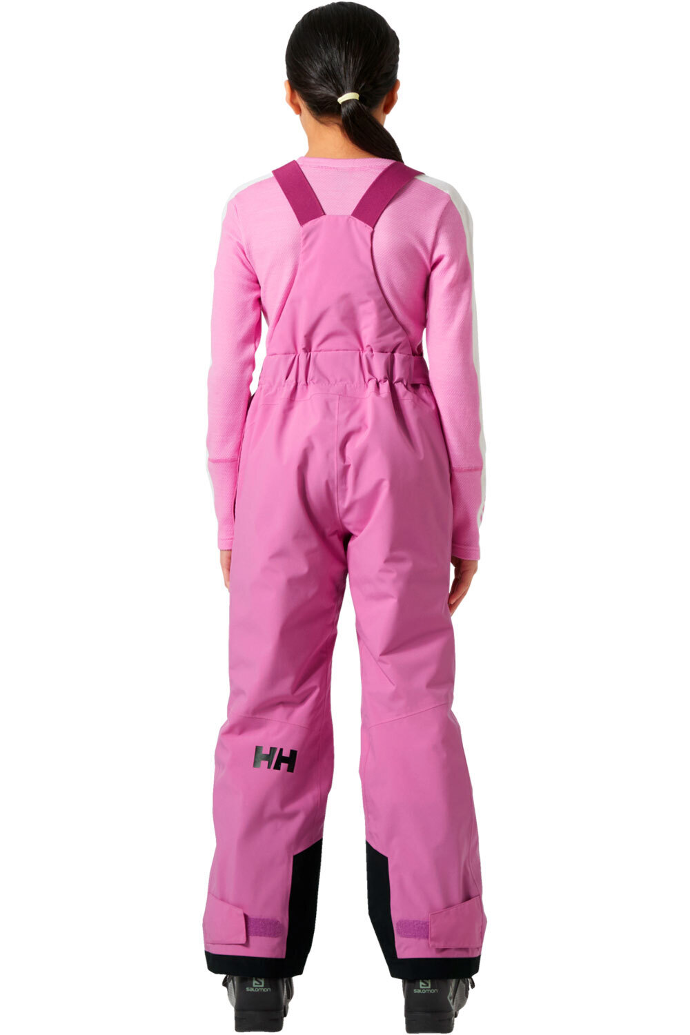 Helly Hansen pantalones esquí infantil JR  GIRL STELLAR  BIB PANT vista trasera
