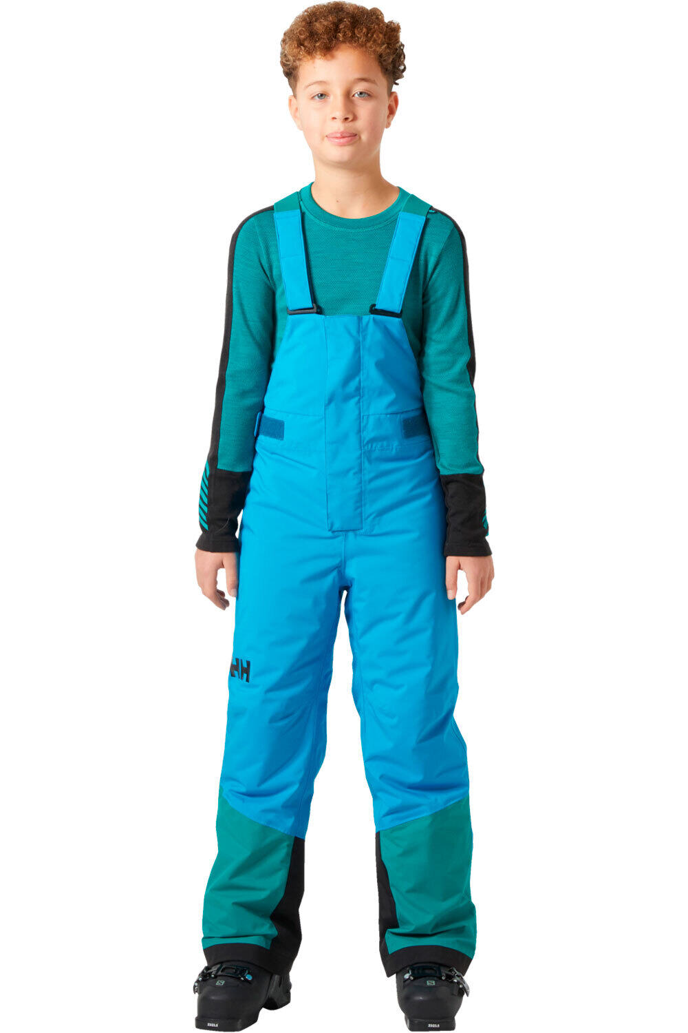 Helly Hansen pantalones esquí infantil JR SUMMIT 2.0 BIB PANT vista frontal