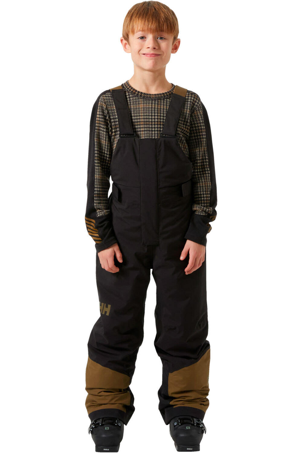 Helly Hansen pantalones esquí infantil JR SUMMIT 2.0 BIB PANT vista frontal