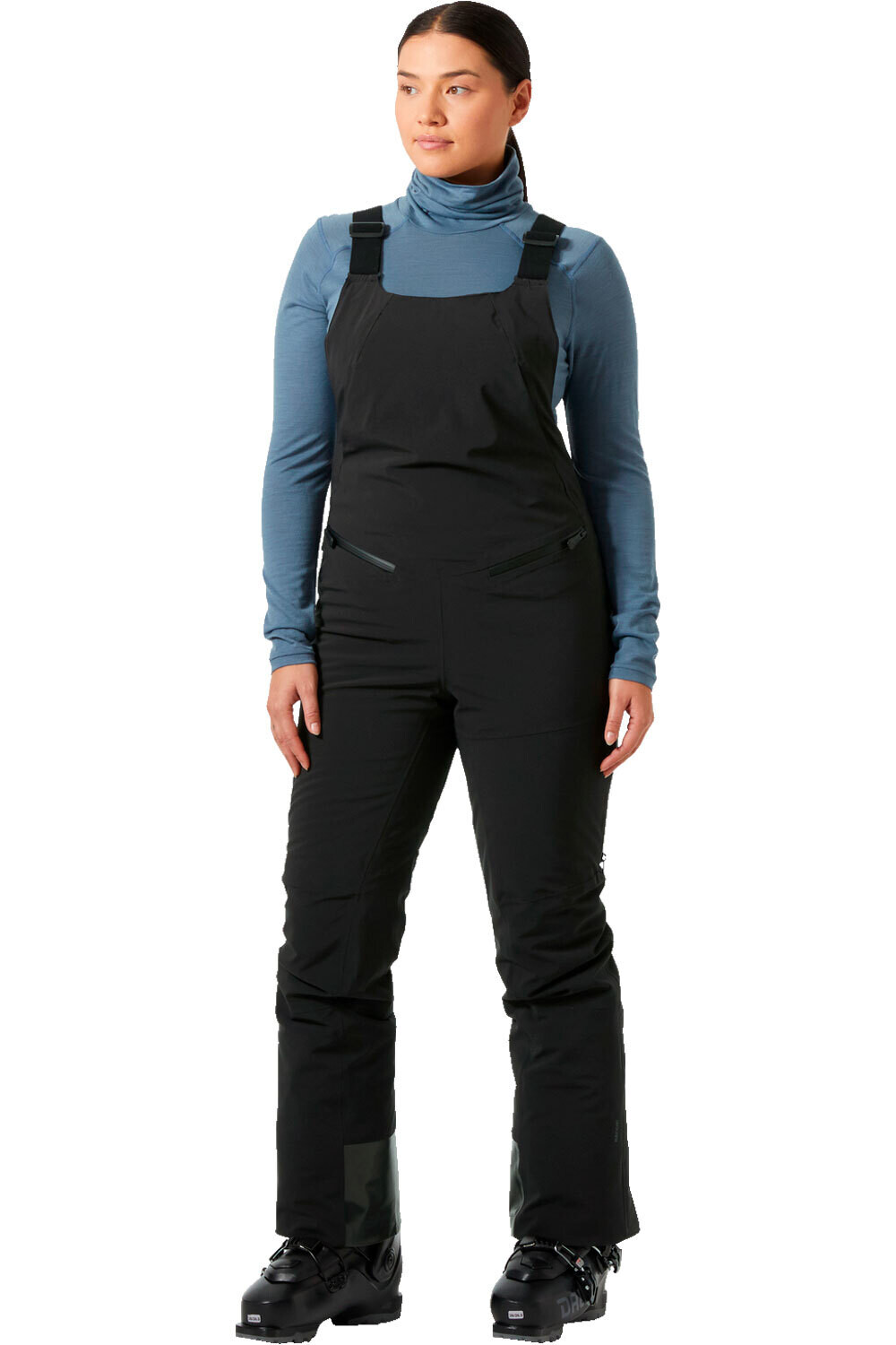 Helly Hansen pantalones esquí mujer W ALPHELIA BIB PANT vista frontal
