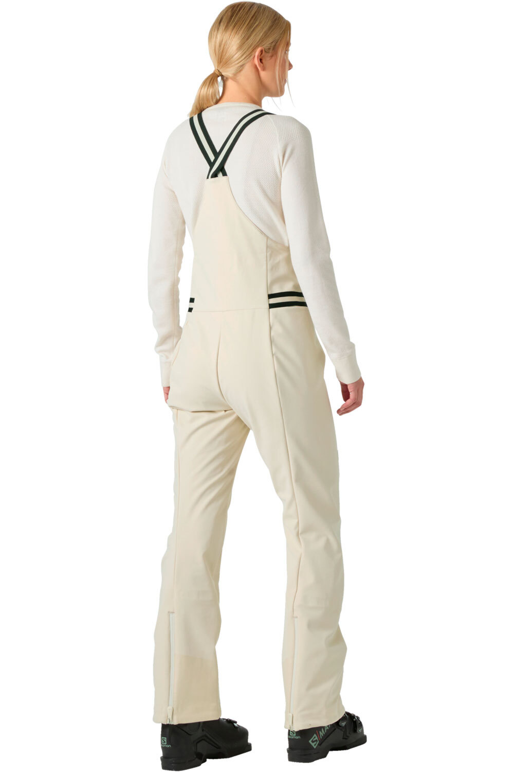 Helly Hansen pantalones esquí mujer W AVANTI SOFTSHELL BIB PANT vista trasera
