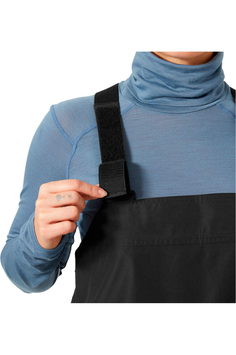 Helly Hansen pantalones esquí mujer W EMIKO SHELL BIB PANT vista detalle