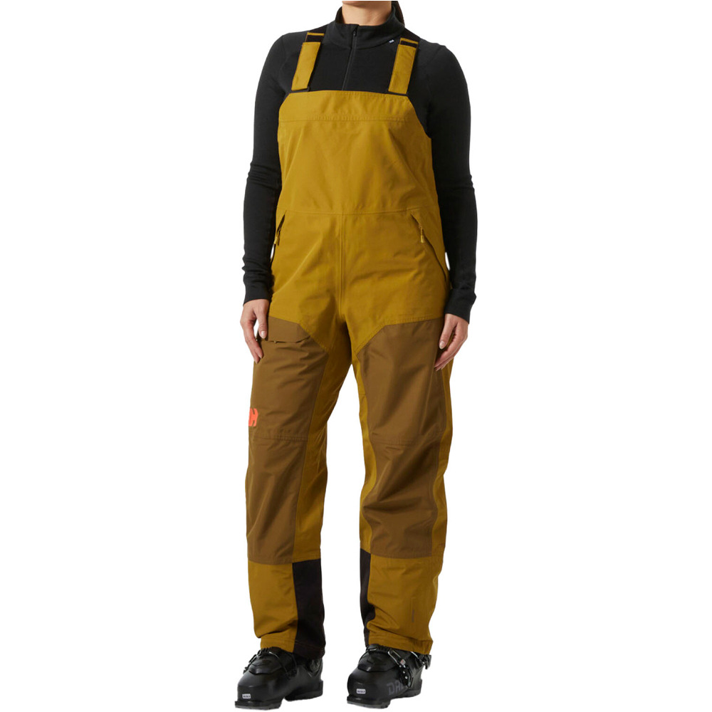 Helly Hansen pantalones esquí mujer W EMIKO SHELL BIB PANT vista frontal