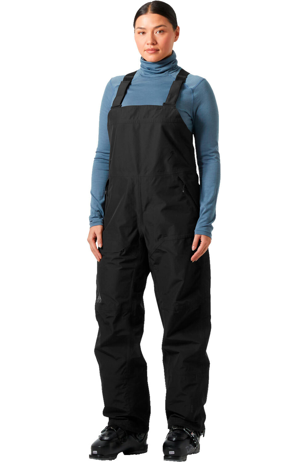 Helly Hansen pantalones esquí mujer W EMIKO SHELL BIB PANT vista frontal