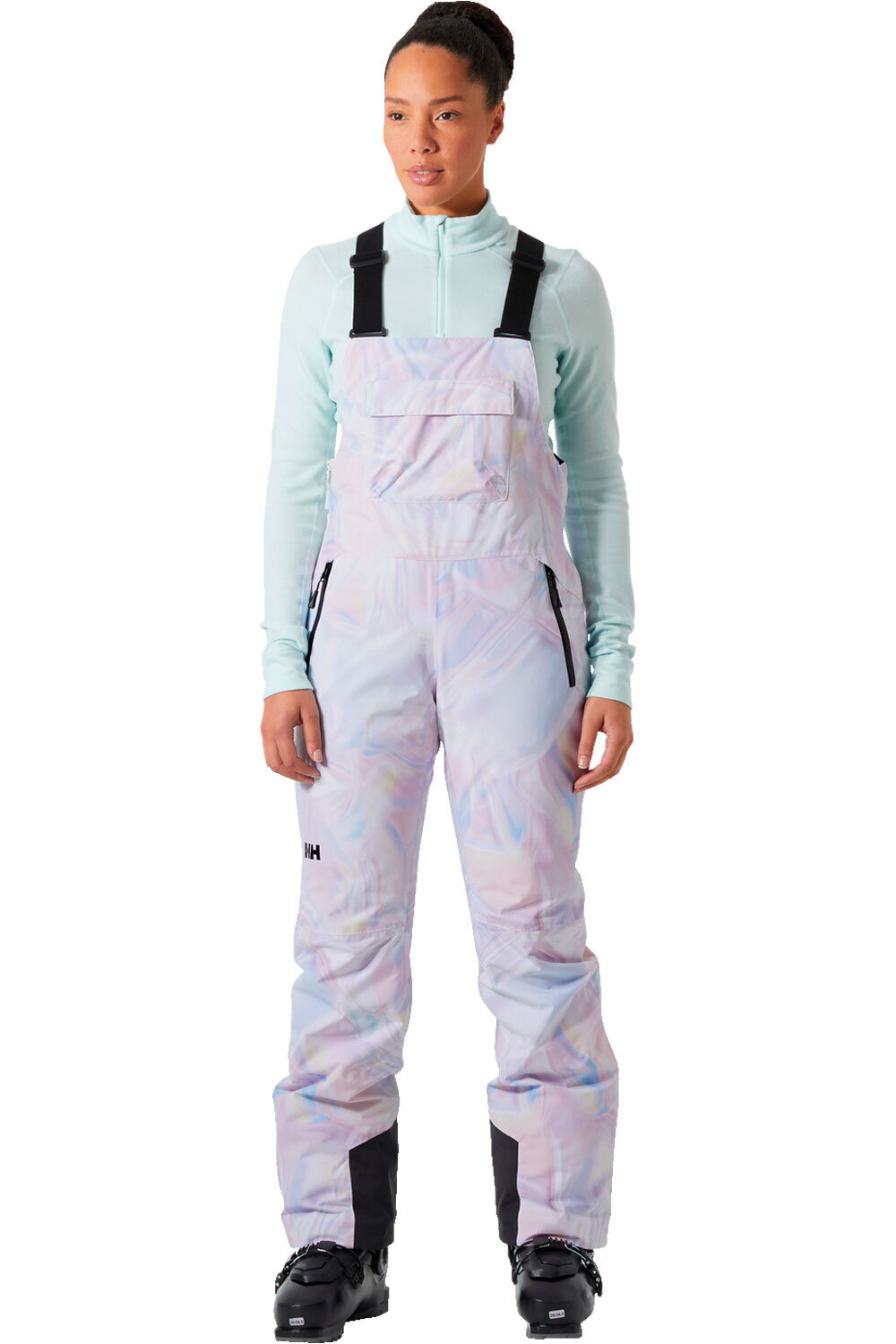 Helly Hansen pantalones esquí mujer W LEGENDARY INSULATED BIB PANT vista frontal